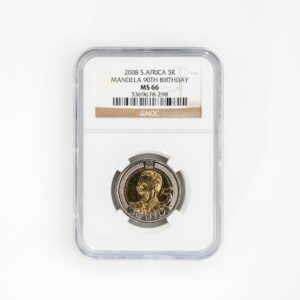 Mandela 90th Birthday R5 Coin